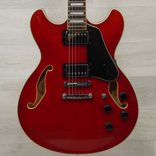 Vist Large View of Product Image Which is Used Ibanez AS73 Semi-Hollow Electric Guitar Red