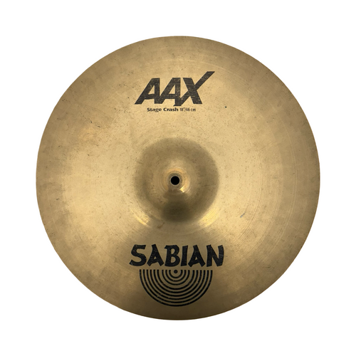 Vist Large View of Product Image Which is Used Sabian 18-INCH AAX STAGE CRASH Crash Cymbal 18"