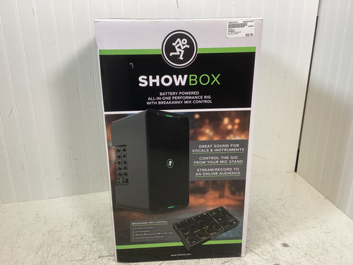 Vist Large View of Product Image Which is Used Mackie SHOWBOX Powered Full Range Speaker Cabinet