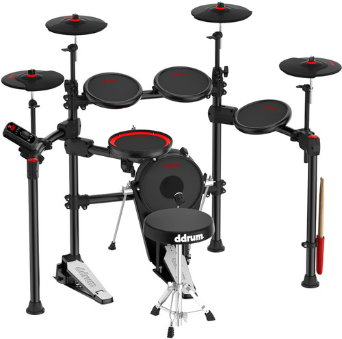 Vist Large View of Product Image Which is Used Ddrum E-FLEX BT9 KIT Electronic Drum Kit