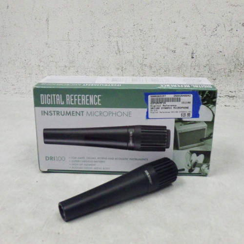 Vist Large View of Product Image Which is Used Digital Reference DRI100 Dynamic Microphone