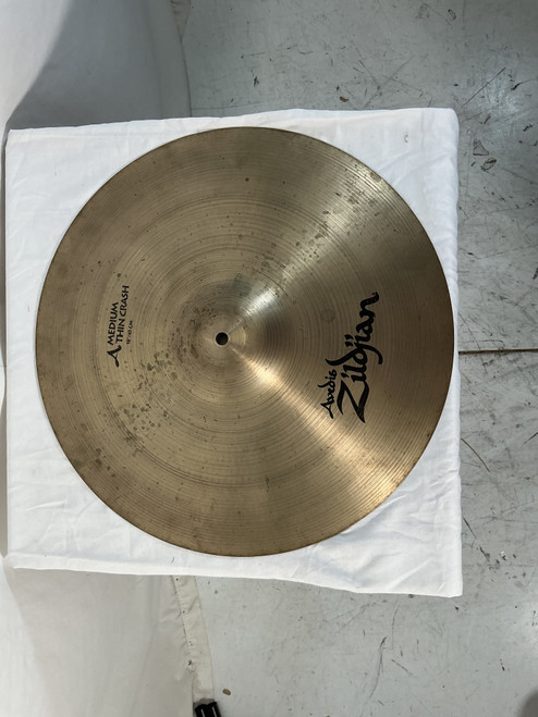 Vist Large View of Product Image Which is Used Zildjian 18 IN A MEDIUM THIN CRASH Crash Cymbal 18"