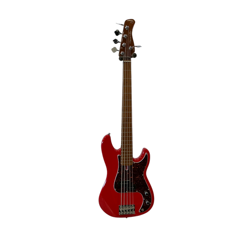 Vist Large View of Product Image Which is Used Sire MARCUS MILLER P5 P Type Bass Guitar Red 5-String