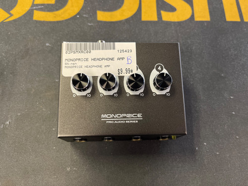 Vist Large View of Product Image Which is Used MONOPRICE HEADPHONE AMP Compact Mixer