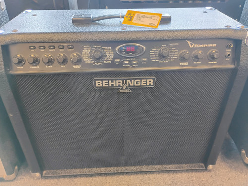 Vist Large View of Product Image Which is Used Behringer VAMPIRE Solid State Guitar Amp 1 x 12