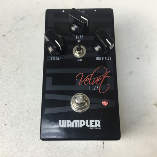 Vist Large View of Product Image Which is Used Wampler VELVET FUZZ Fuzz Pedal