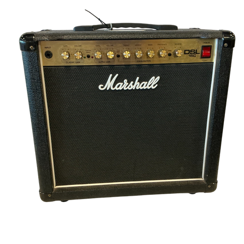 Vist Large View of Product Image Which is Used Marshall DSL 15C 1 x 12 Tube Combo Amplifier 1 x 12