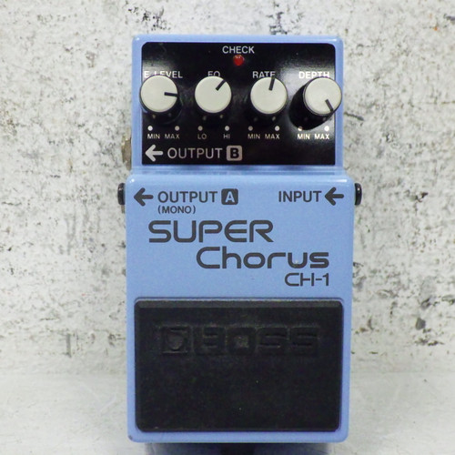 Vist Large View of Product Image Which is Used Boss CH 1 super Chorus Pedal