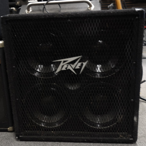 Used Peavey 410TX Bass Speaker Cabinet 4 x 10 41108-S000063128 Vist Large View of Product Image Which is Used Peavey 410TX Bass Speaker Cabinet 4 x 10