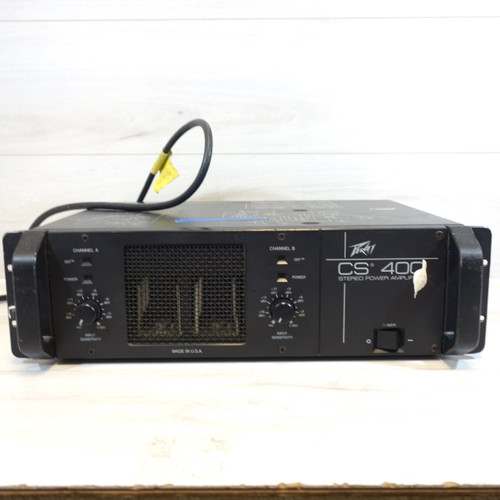 Used Peavey CS-400 Power Amp 41108-S000063132 Vist Large View of Product Image Which is Used Peavey CS-400 Power Amp