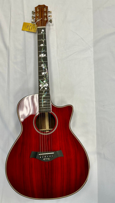 Vist Large View of Product Image Which is Used SOULMAN  ACOUSTIC Solid Top Acoustic Guitar Red