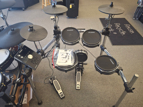 Vist Large View of Product Image Which is Used Alesis COMMAND MESH HEAD Electronic Drum Kit