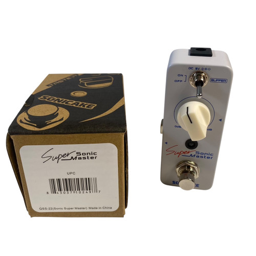 Vist Large View of Product Image Which is Used ONICAKE SUPER SONIC MASTER BOOST Pedal