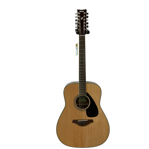 Vist Large View of Product Image Which is Used Yamaha FG820-12 Laminate Top Acoustic Guitar Natural