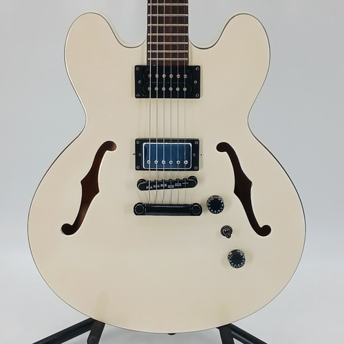 Vist Large View of Product Image Which is Used Epiphone EPIPHONE DOT STUDIO AW Semi-Hollow Electric Guitar White 6-String