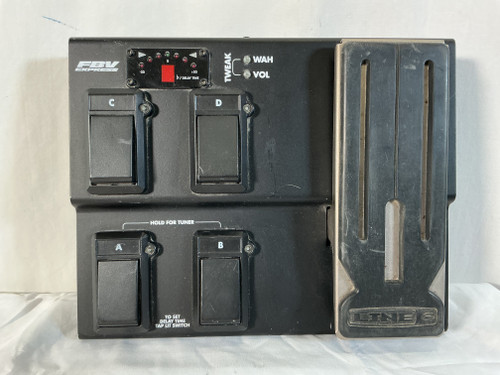 Used Line 6 FBV EXPRESS Controller Pedal 40012-S000307330 Vist Large View of Product Image Which is Used Line 6 FBV EXPRESS Controller Pedal