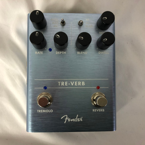 Vist Large View of Product Image Which is Used Fender TRE-VERB Reverb Pedal
