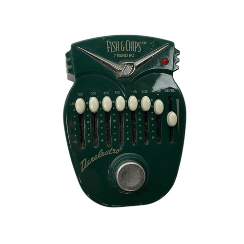 Vist Large View of Product Image Which is Used Danelectro FISH AND CHIPS EQ Pedal