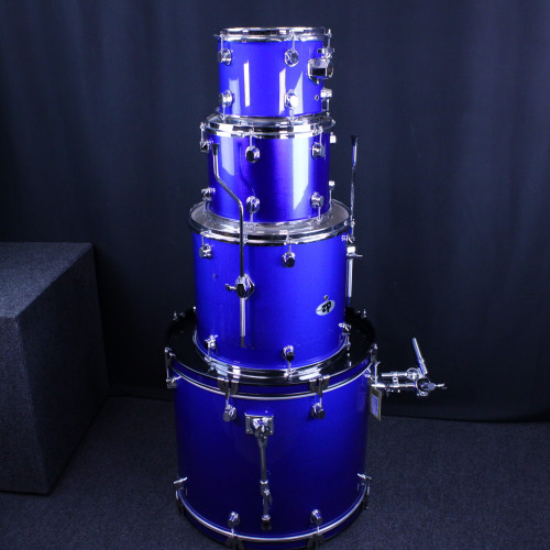 Vist Large View of Product Image Which is Used Ddrum 4PC D2 DRUM KIT Drum Shell Kit Blue