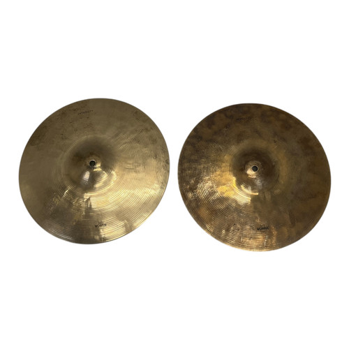 Vist Large View of Product Image Which is Used Wuhan 14 Inch Hi Hat Cymbals 14"