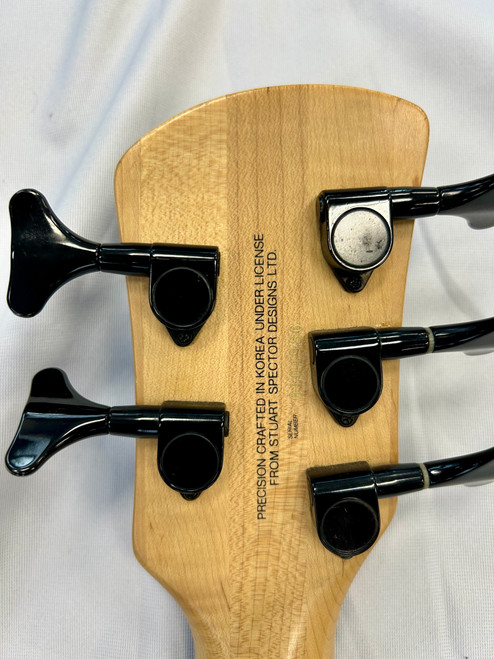 Vist Large View of Product Image Which is Used Spector 5 STRING HOLLOW FLASH Modern Metal Bass Guitar Blue 5-String