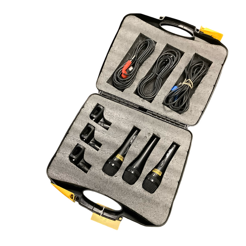 Vist Large View of Product Image Which is Used DJ TECH MIC 3 PACK Microphone