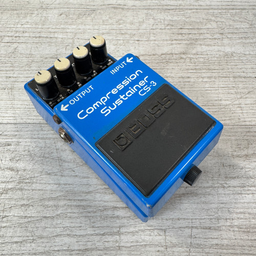 Vist Large View of Product Image Which is Used Boss CS-3 - Compression Sustainer Pedal
