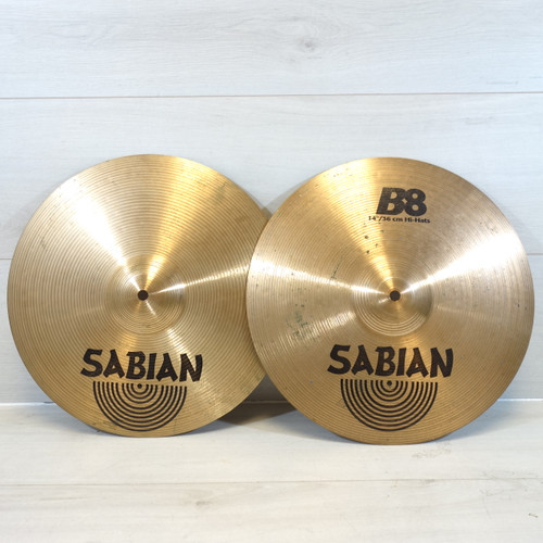 Vist Large View of Product Image Which is Used 14 IN B8 Cymbal 14"