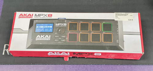 Vist Large View of Product Image Which is Used Akai MPX8 Compact Recording Device