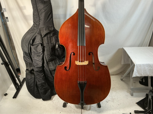 Vist Large View of Product Image Which is Used Samuel Shen SB800 7/8 UPRIGHT BASS Other Band Instrument