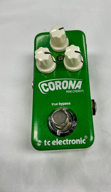 Used TC Electronic CORONA MINI CHORUS Guitar Effects Pedal 41131-S000011192 Vist Large View of Product Image Which is Used TC Electronic CORONA MINI CHORUS Guitar Effects Pedal