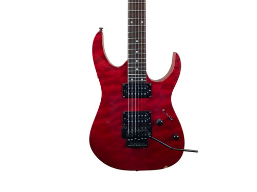 Vist Large View of Product Image Which is Used Ibanez RG SERIES 320QS Electric Guitar Red 6-String