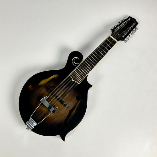 Vist Large View of Product Image Which is Used Gold Tone F-12 12 String F-Style Mando-Guitar with Pickup and Case