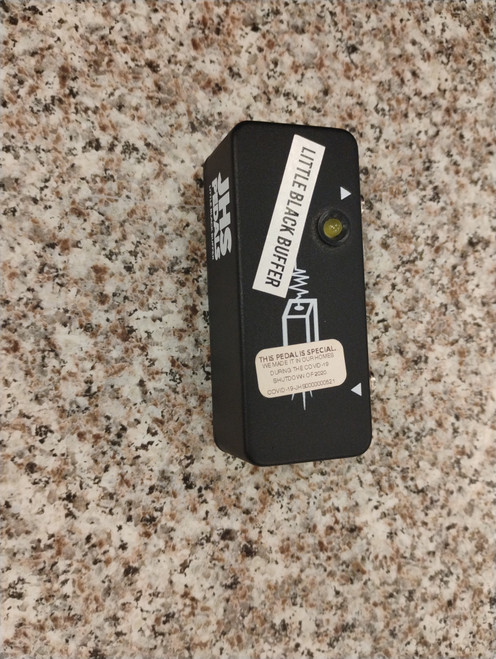 Vist Large View of Product Image Which is Used JHS Pedals LITTLE BLACK BUFFER Guitar Effect