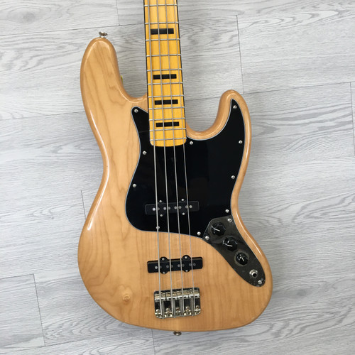 Vist Large View of Product Image Which is Used Squier CLASSIC VIBE 70S JAZZ BASS J Type Bass Guitar Wood 4-String