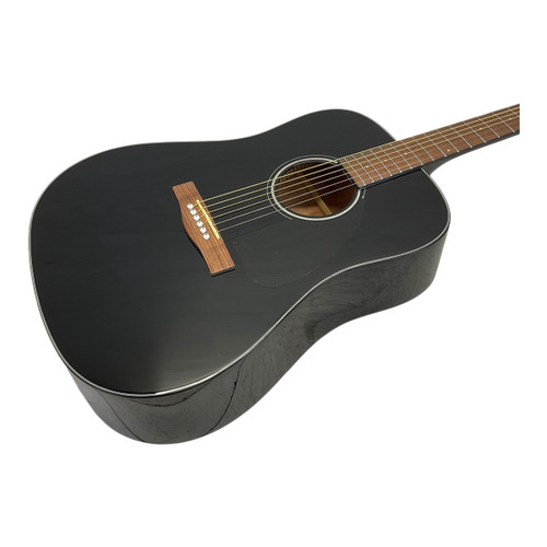 Vist Large View of Product Image Which is Used Fender CD-60 Laminate Top Acoustic Guitar Black