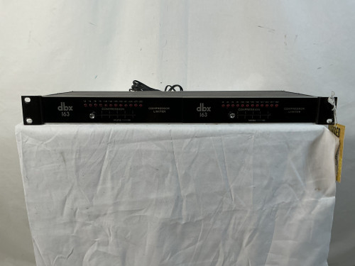 Vist Large View of Product Image Which is Used DBX 163 DUAL COMPRESSOR LIMITER Compressor