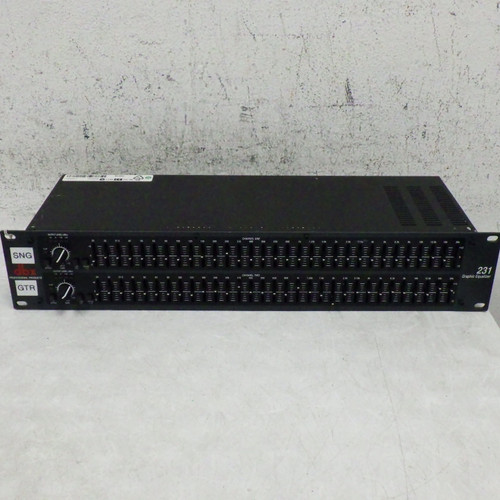 Vist Large View of Product Image Which is Used DBX 231 Graphic Equalizer Rackmount Recording Device