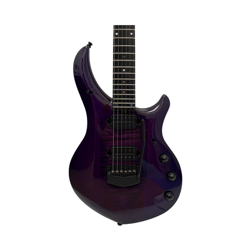 Vist Large View of Product Image Which is Used Ernie Ball MUSIC MAN JOHN PETRUCCI MONARCHY MAJESTY Electric Guitar Purple 6-String