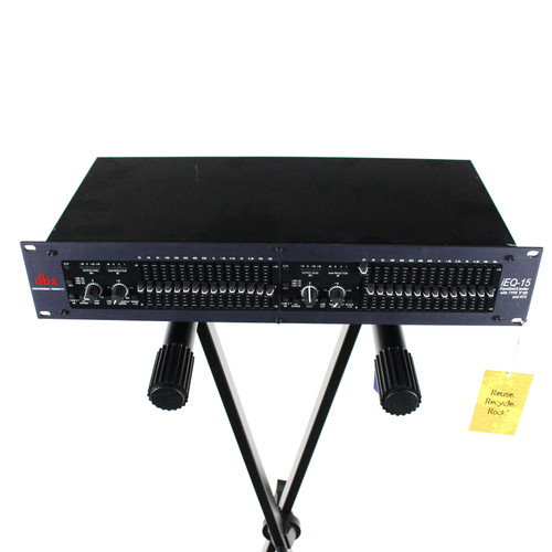 Vist Large View of Product Image Which is Used DBX IEQ-15 Graphic Equalizer