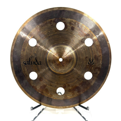 Used Saluda 16 Inch Symbolic Vented Crash Cymbal Vist Large View of Product Image Which is Used Saluda 16 Inch Symbolic Vented Crash Cymbal