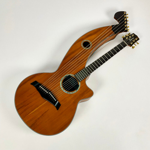 Vist Large View of Product Image Which is Used Timberline T20 HGC Harp Guitar with Pickup