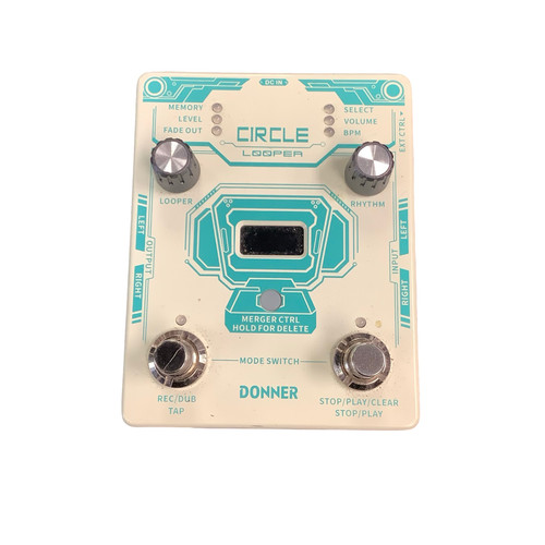 Vist Large View of Product Image Which is Used Donner CIRCLE LOOPER Guitar Effect