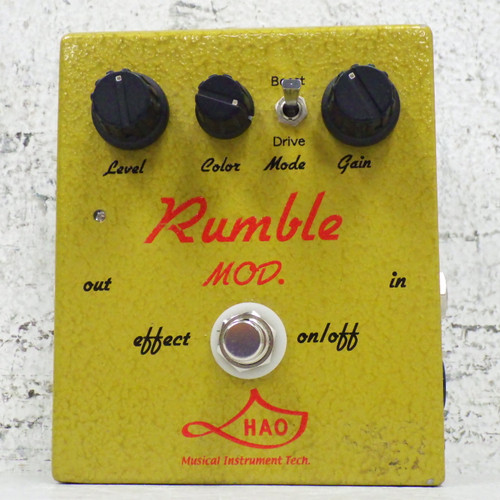 Vist Large View of Product Image Which is Used hao Rumble Mod Overdrive Pedal