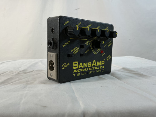 Used Sans Amp ACOUSTIC DI TECH 21 NYC Acoustic Preamp Pedal 40012-S000307420 Vist Large View of Product Image Which is Used Sans Amp ACOUSTIC DI TECH 21 NYC Acoustic Preamp Pedal