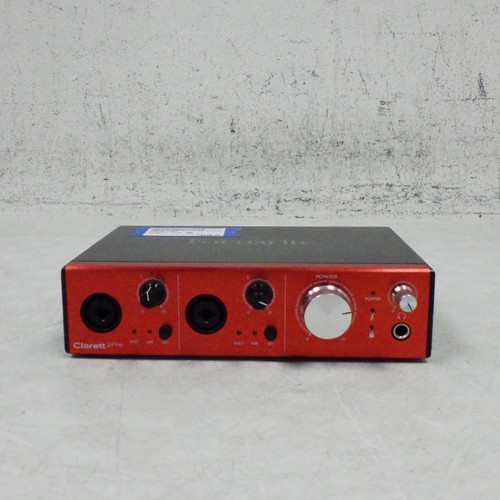 Vist Large View of Product Image Which is Used Focusrite clarett 2 Pre Thunderbolt 2 A/D Recording Inputs