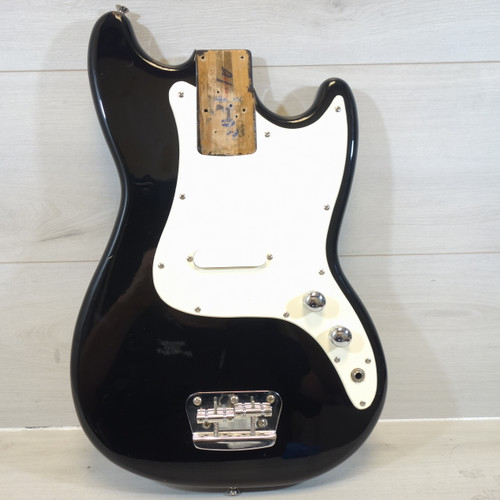 Vist Large View of Product Image Which is Used Squier SQUIER BRONCO BASS LOADED BODY Bass Guitar Black 4-String
