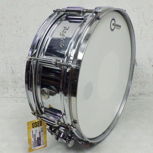 Vist Large View of Product Image Which is Rogers Metal Snare Drum 14"