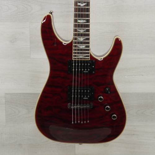 Vist Large View of Product Image Which is Used Schecter Omen Extreme 6 Electric Guitar Red