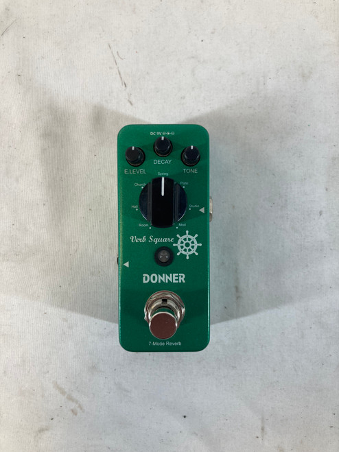 Vist Large View of Product Image Which is Used Donner Verb Square Reverb Pedal